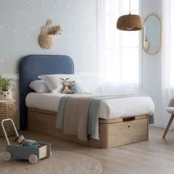Banak Camas Abatibles Y Cunas^Kamila Color Madera Personalizable