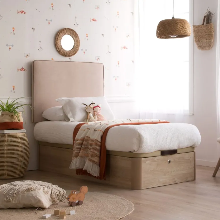 Banak Camas Abatibles Y Cunas^Kamila Color Madera Personalizable