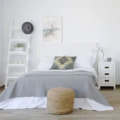 Banak Cabeceros De Madera^Kehra Blanco