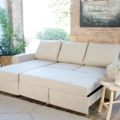 Banak Sofás Cama^Kubor Beige