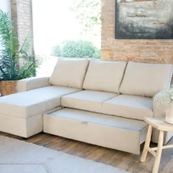 Banak Sofás Cama^Kubor Beige