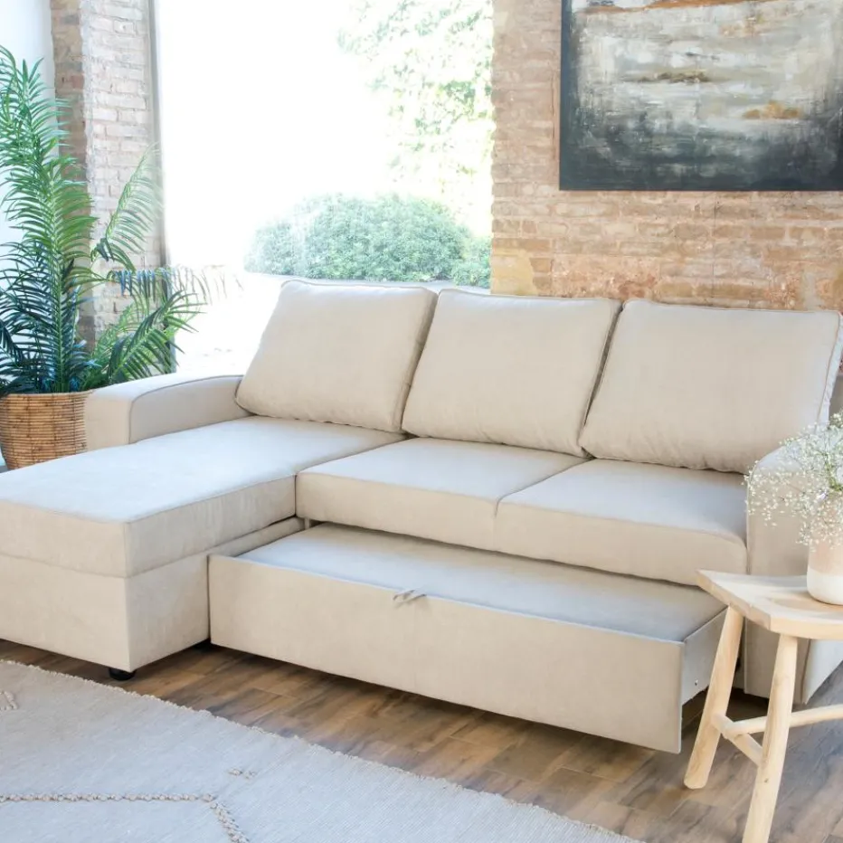 Banak Sofás Cama^Kubor Beige