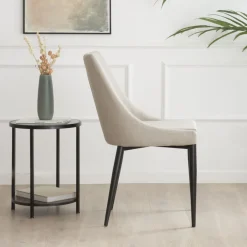Banak Sillas Tapizadas^Lauren Beige