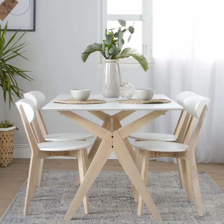 Banak Sillas De Cocina^Lavia Blanco/Blanco Decape