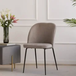Banak Sillas Tapizadas^Leivar Beige
