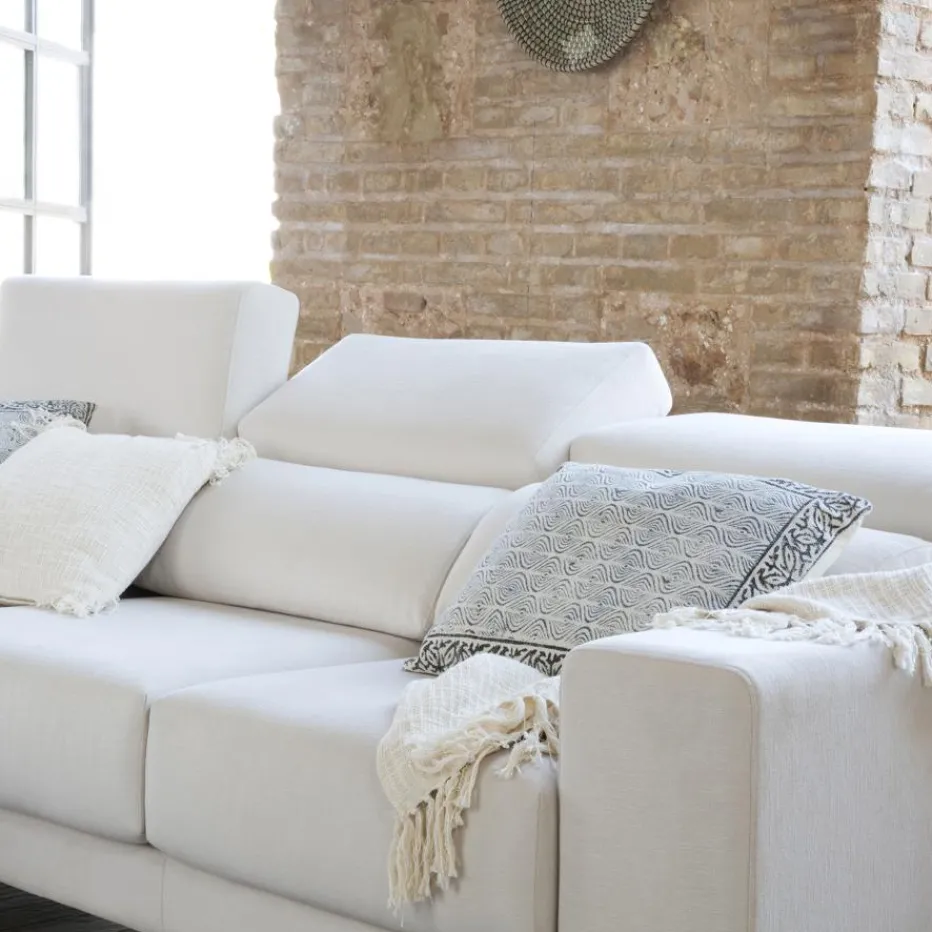 Banak Sofás Con Chaise Longue^Lennon Color Tejido Personalizable
