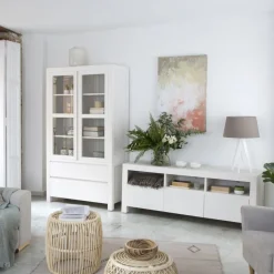 Banak Aparadores Y Vitrinas^Liland Blanco