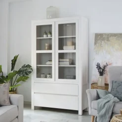 Banak Aparadores Y Vitrinas^Liland Blanco Marfil