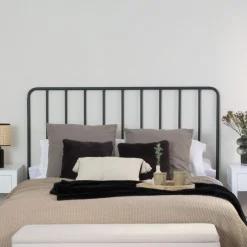 Banak Cabeceros De Madera^Mirta Gris Antracita