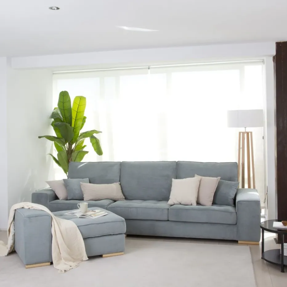 Banak Sofás Con Chaise Longue^Moa Color Tejido Personalizable