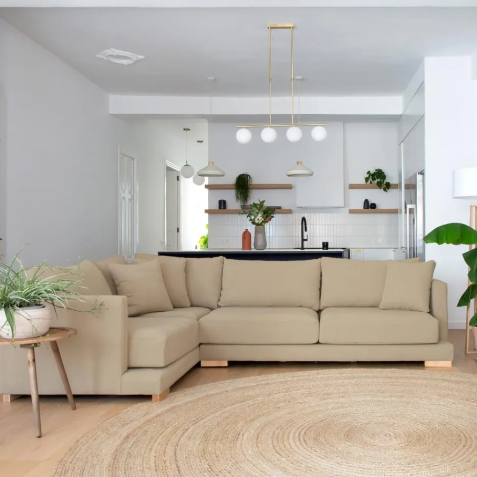 Banak Sofás Rinconera^Monza Beige