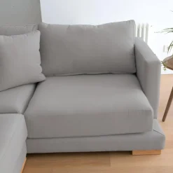Banak Sofás Rinconera^Monza Gris