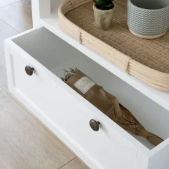 Banak Estanterías^Nantes Blanco Pincelado
