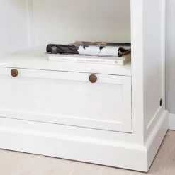 Banak Estanterías^Nantes Blanco Pincelado