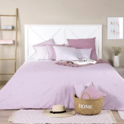 Banak Cabeceros De Madera^Niza Blanco Pincelado