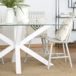 Banak Mesas De Comedor Y Salón^Nurma Blanco Marfil