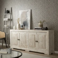 Banak Aparadores Y Vitrinas^Oblak Blanco Shabby