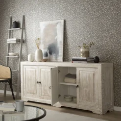 Banak Aparadores Y Vitrinas^Oblak Blanco Shabby