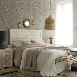 Banak Cabeceros De Madera^Oblak Blanco Shabby
