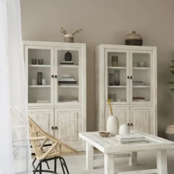 Banak Aparadores Y Vitrinas^Oblak Blanco Shabby