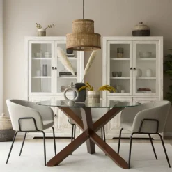 Banak Aparadores Y Vitrinas^Oblak Blanco Shabby