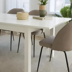 Banak Mesas De Comedor Y Salón^Odel Blanco