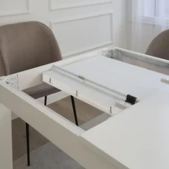 Banak Mesas De Comedor Y Salón^Odel Blanco