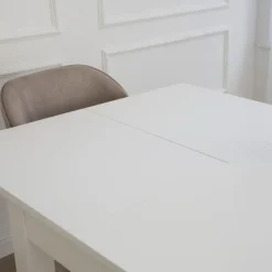 Banak Mesas De Comedor Y Salón^Odel Blanco