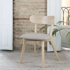 Banak Sillas De Madera^Perseo Natural Topo