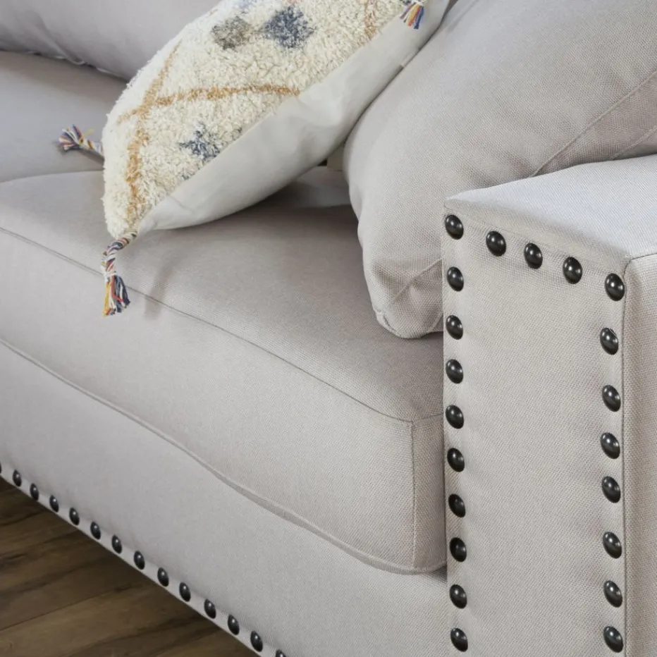 Banak Sofás Con Chaise Longue^Rabat Color Tejido Personalizable