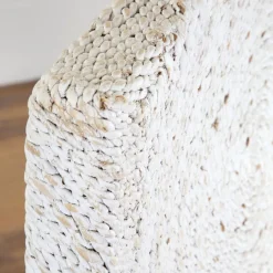 Banak Sillas Blancas^Round Blanco Envejecido