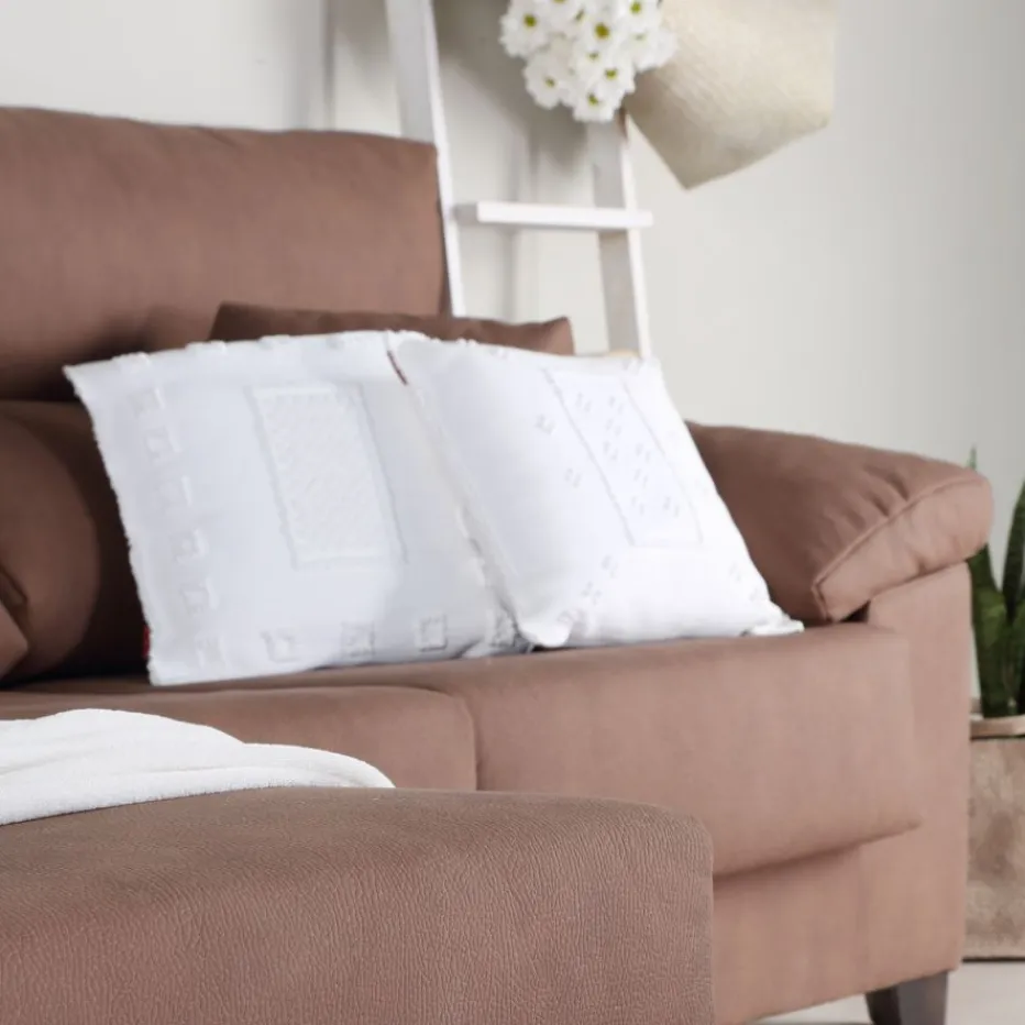 Banak Sofás Con Chaise Longue^Shambala Color Tejido Personalizable