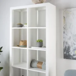 Banak Estanterías^Siam Blanco Pincelado