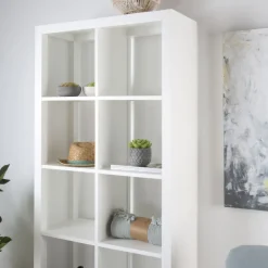 Banak Estanterías^Siam Blanco Pincelado