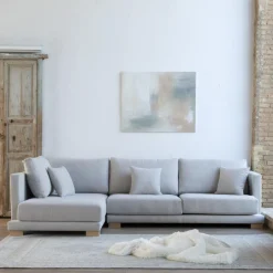 Banak Sofás Con Chaise Longue^Sibay Beige
