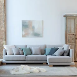 Banak Sofás Con Chaise Longue^Sibay Beige