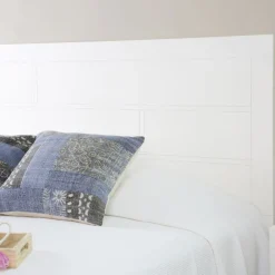 Banak Cabeceros De Madera^Sisal Blanco