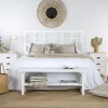 Banak Cabeceros De Madera^Tribeca Blanco