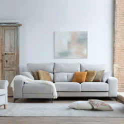 Banak Sofás Con Chaise Longue^Zent Beige